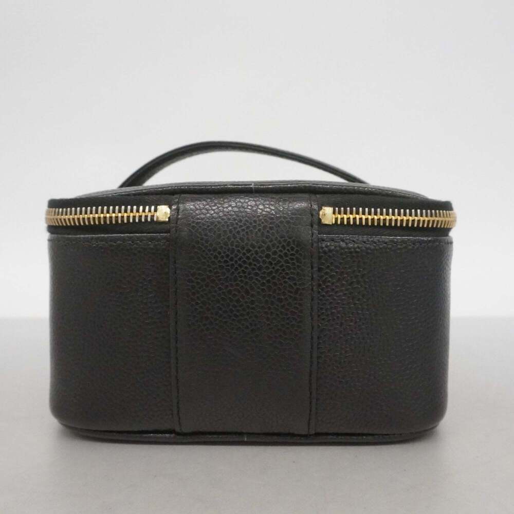 CHANEL Black Caviar Leather Vanity Bag - Picture 10 of 10